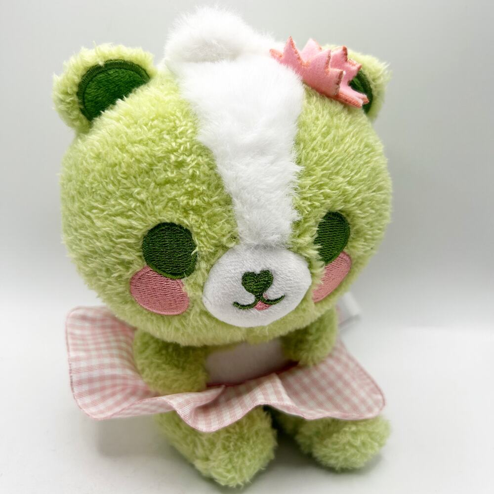 Cuddle Barn PlushGoals Lil Series Sweetie The Grassy Skunk Kawaii Stuffed Toy 6”